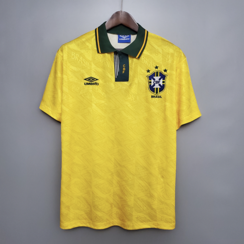 Retro Brazil 91/93 Home Kit